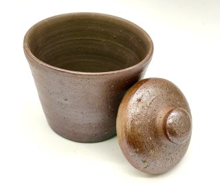 陶芸家 備前焼の器 永末隆平作 備前焼 ポット 備前焼陶吉は人間国宝